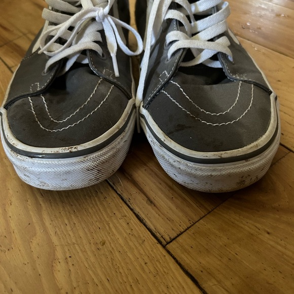 Old skool hightop Vans-sz 11.5, gray - Picture 5 of 5